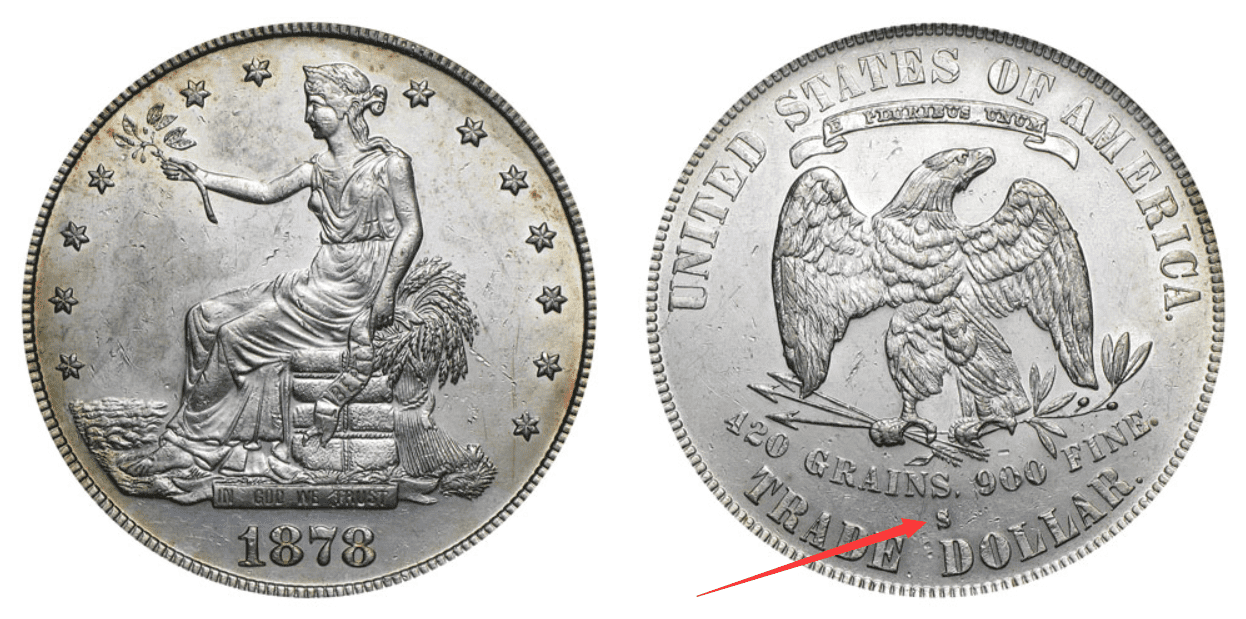 1878-S Silver Trade Dollar Value