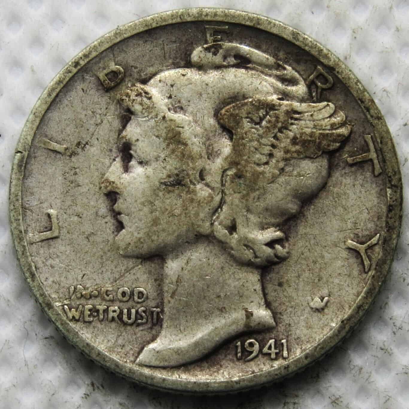 1941-S Mercury Dime Value
