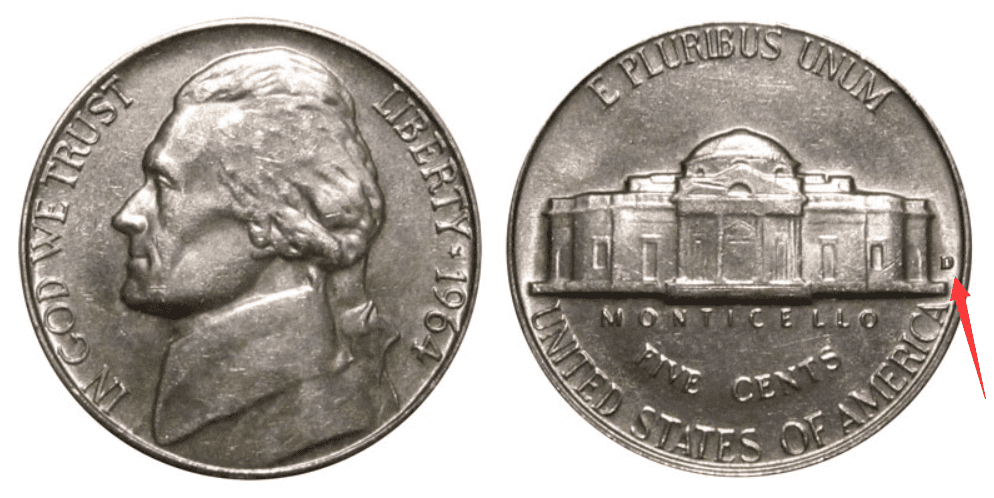 1964-D Jefferson Nickel Value