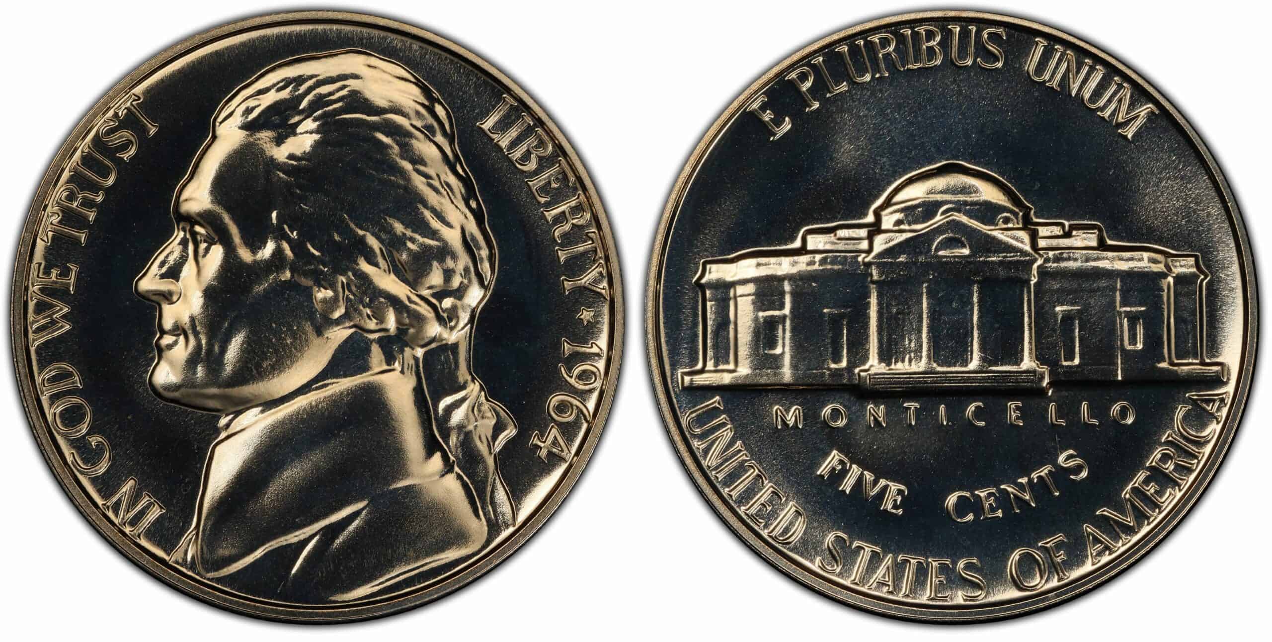 1964 (P) Proof Jefferson Nickel Value