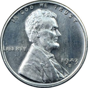 The Obverse of the 1943 Steel Penny