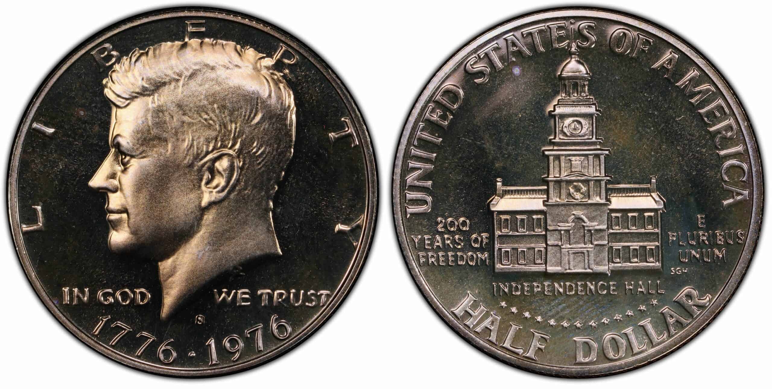 1776 to 1976 Clad S Half Dollar