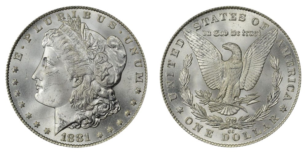 1881 CC Silver Dollar Value