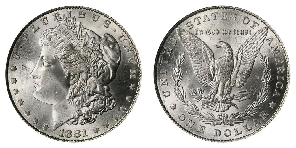 1881 Silver Dollar No Mint Mark Value