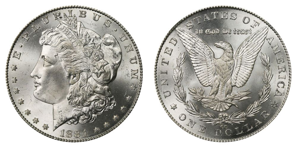 1884 CC Silver Dollar