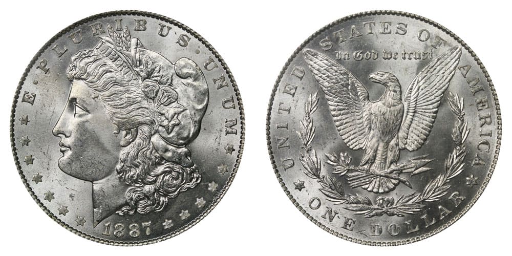 1887 No Mint Mark Silver Dollar Value