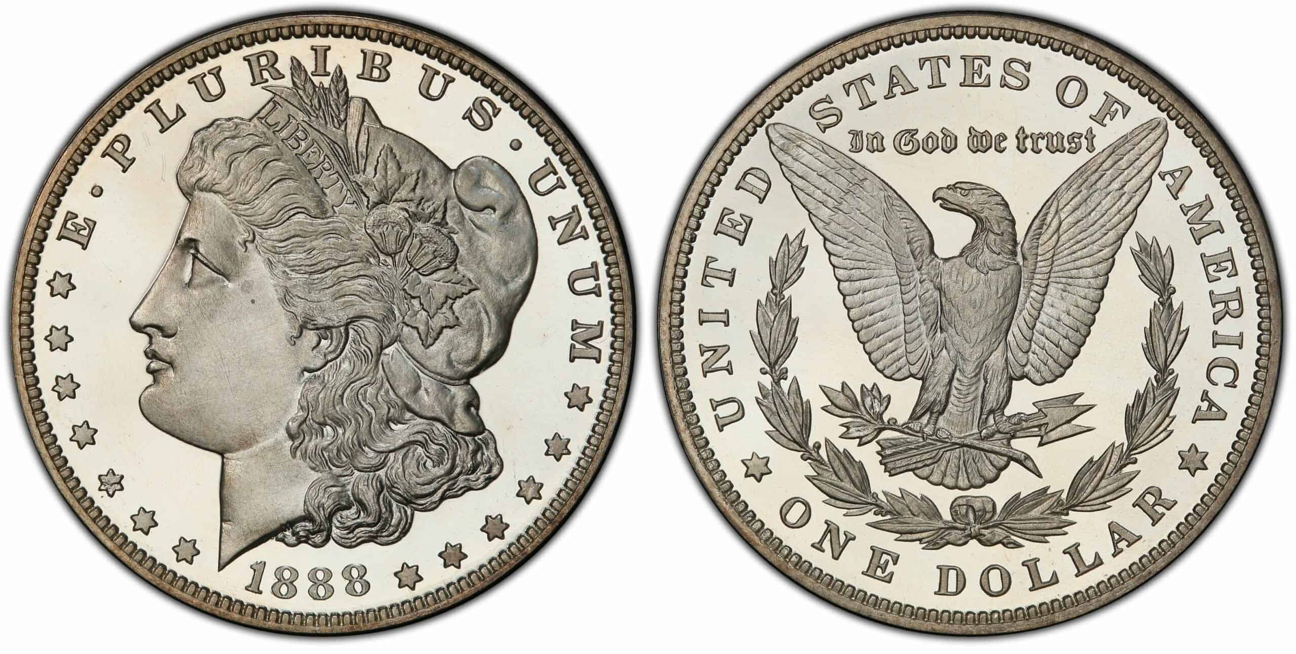 1888 Proof Silver Dollar