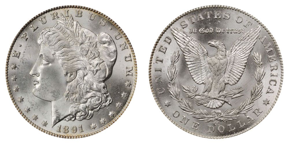 1891 CC Silver Dollar Value