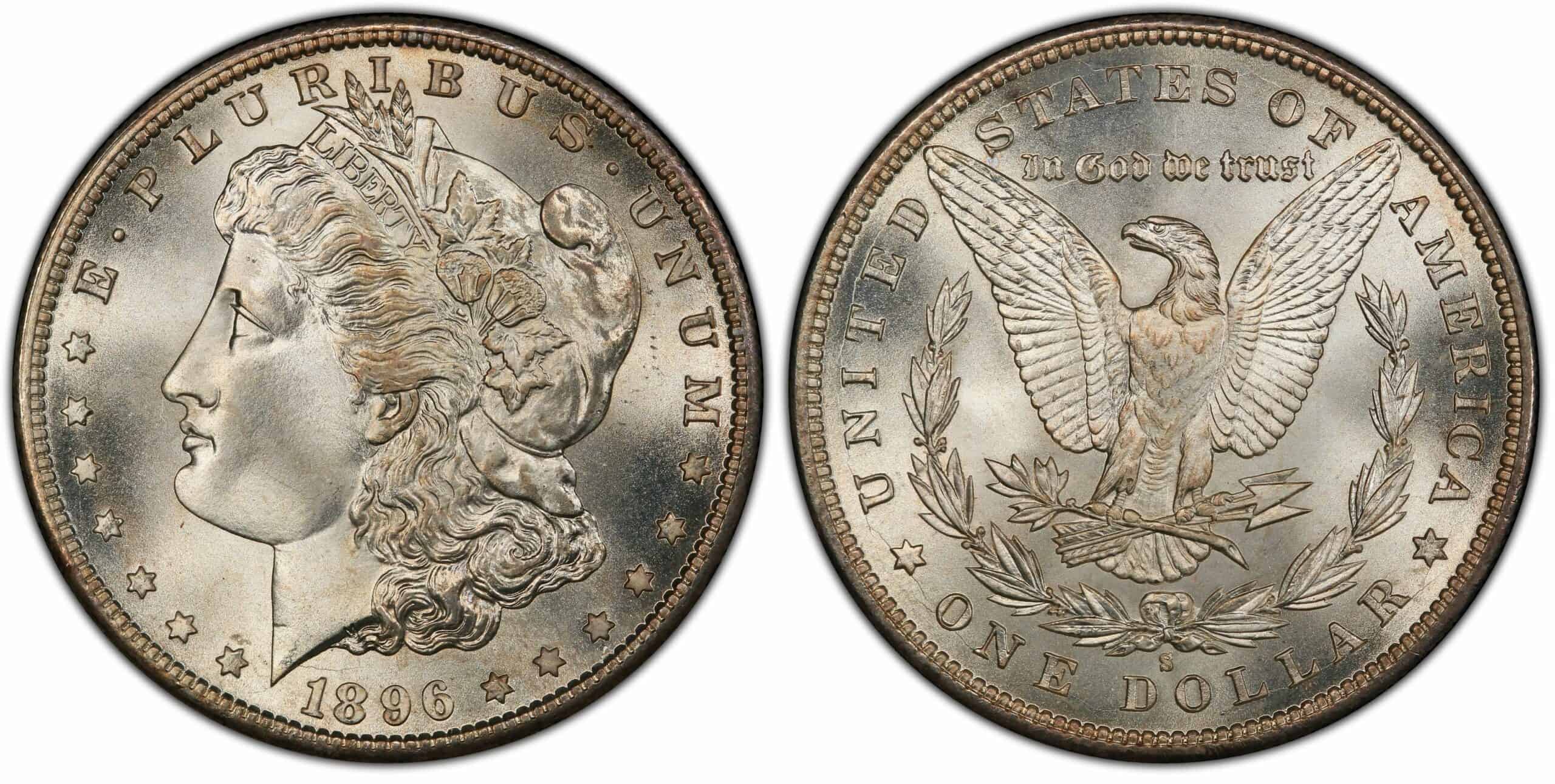 1896 S Morgan Silver Dollar Value
