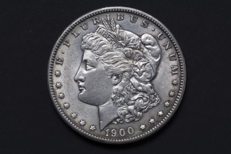 1900 morgan silver dollar value