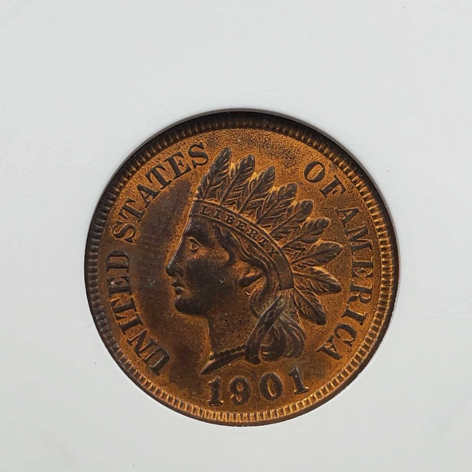 1901 Indian Head Penny RPD Error