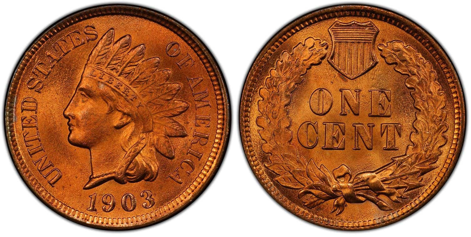 1903 (P) Red Indian Head Penny Value