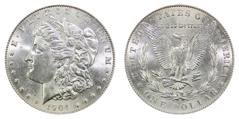 1904 No Mint Mark Silver Dollar Value