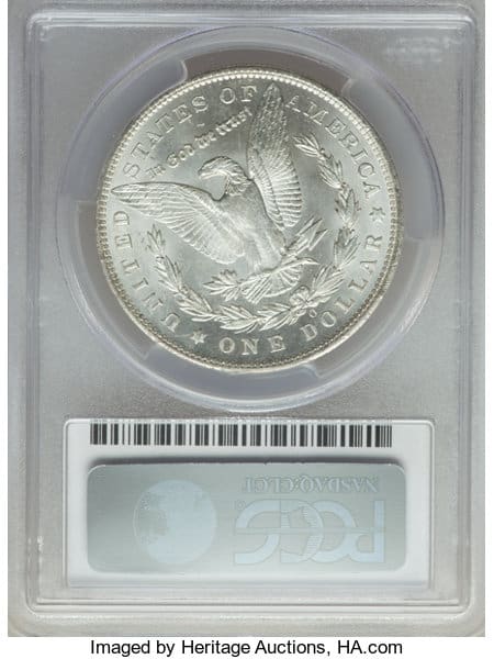 1904 Silver Dollar Rotated Die Error