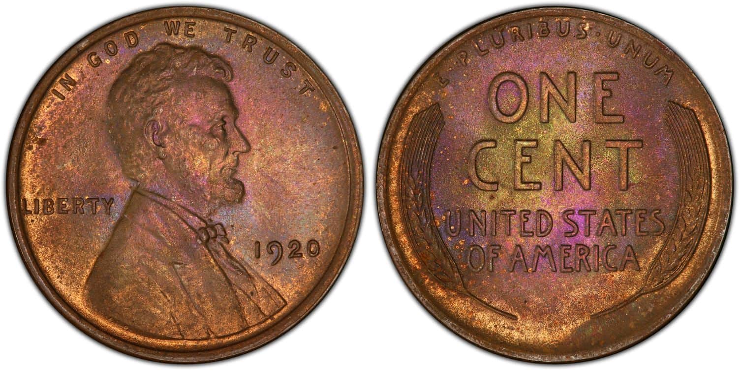1920 Brown Wheat Penny Value