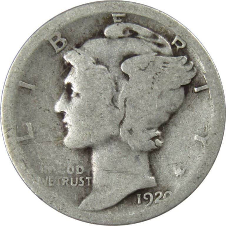 1920 dime value