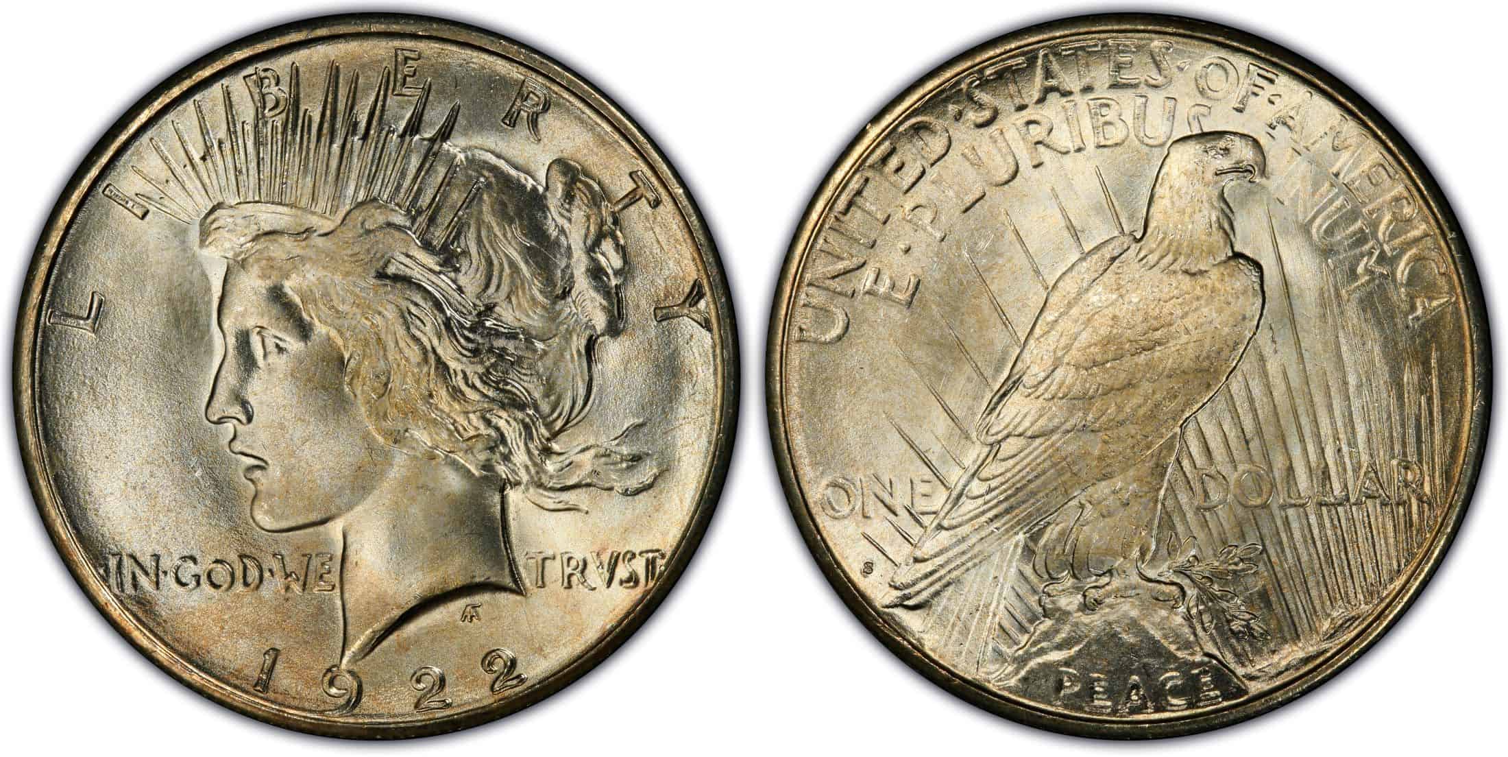 1922 S Silver Dollar Value