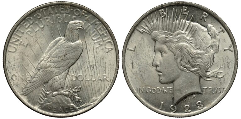 1923 silver dollar value
