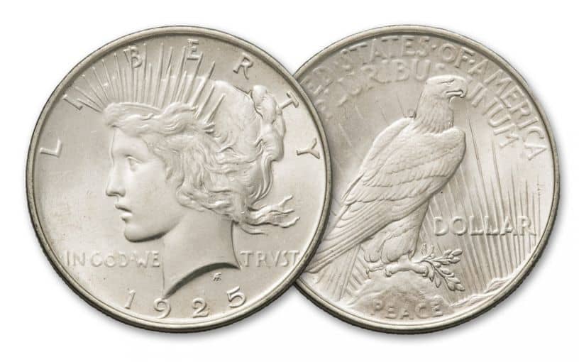 1925 silver dollar value