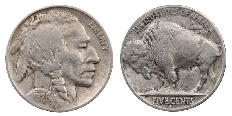 1926 D Buffalo Nickel Value