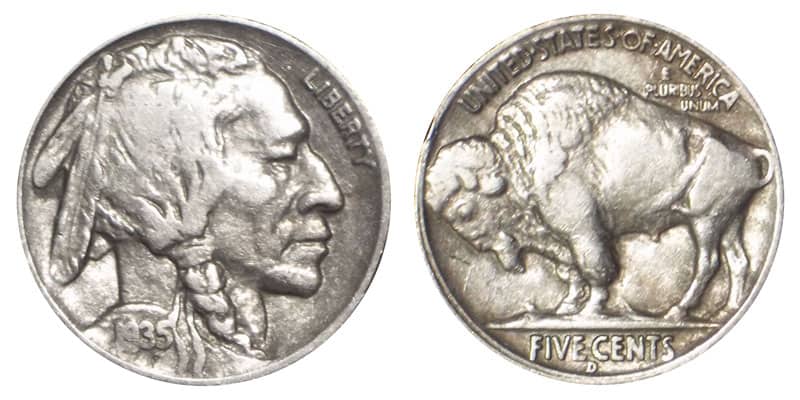 1935 D Buffalo Nickel Value