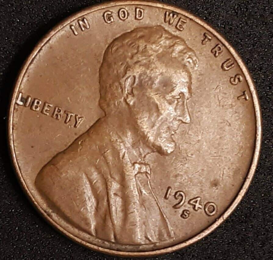 1940 Wheat Penny Doubled Die Obverse Error
