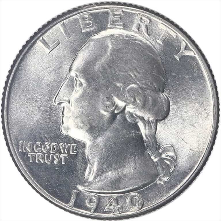 1940 quarter value