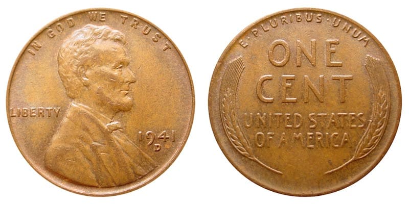 1941 D Wheat Penny Value