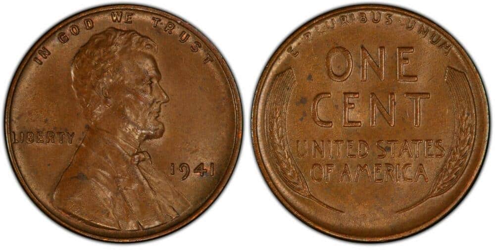 1941 No Mint Mark Wheat Penny Value