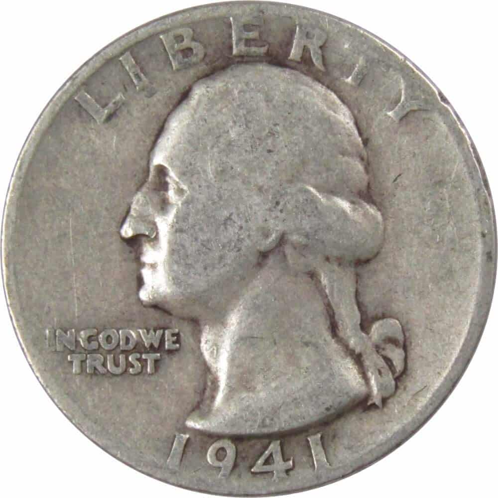 1941 quarter value