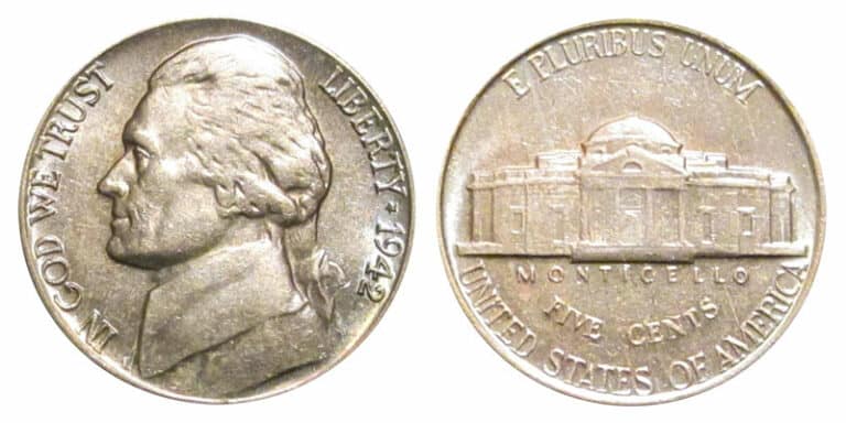1942 nickel value