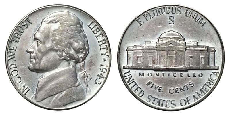 1943 S Nickel Value