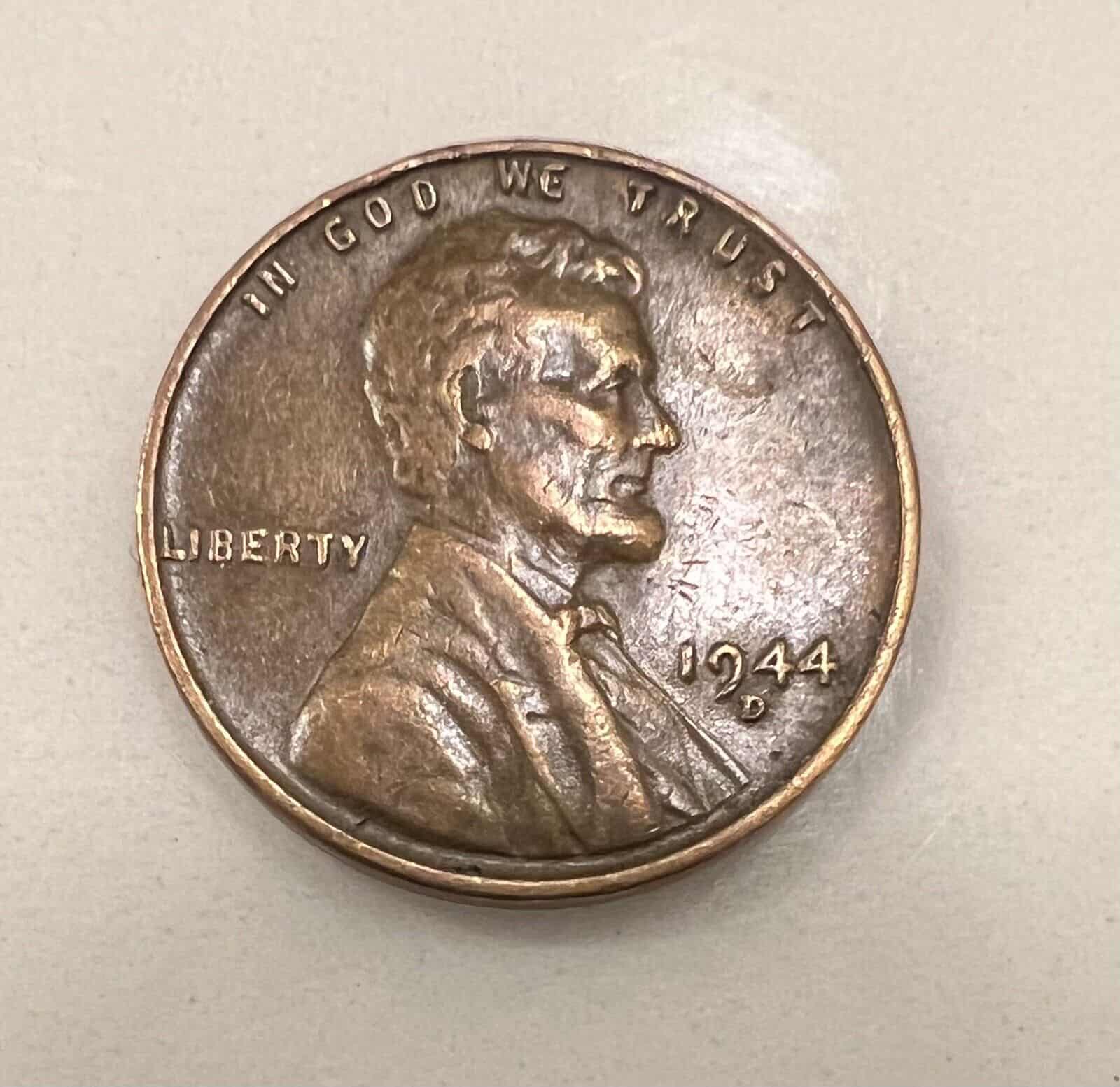 1944 D Mint Mark Wheat Penny Value