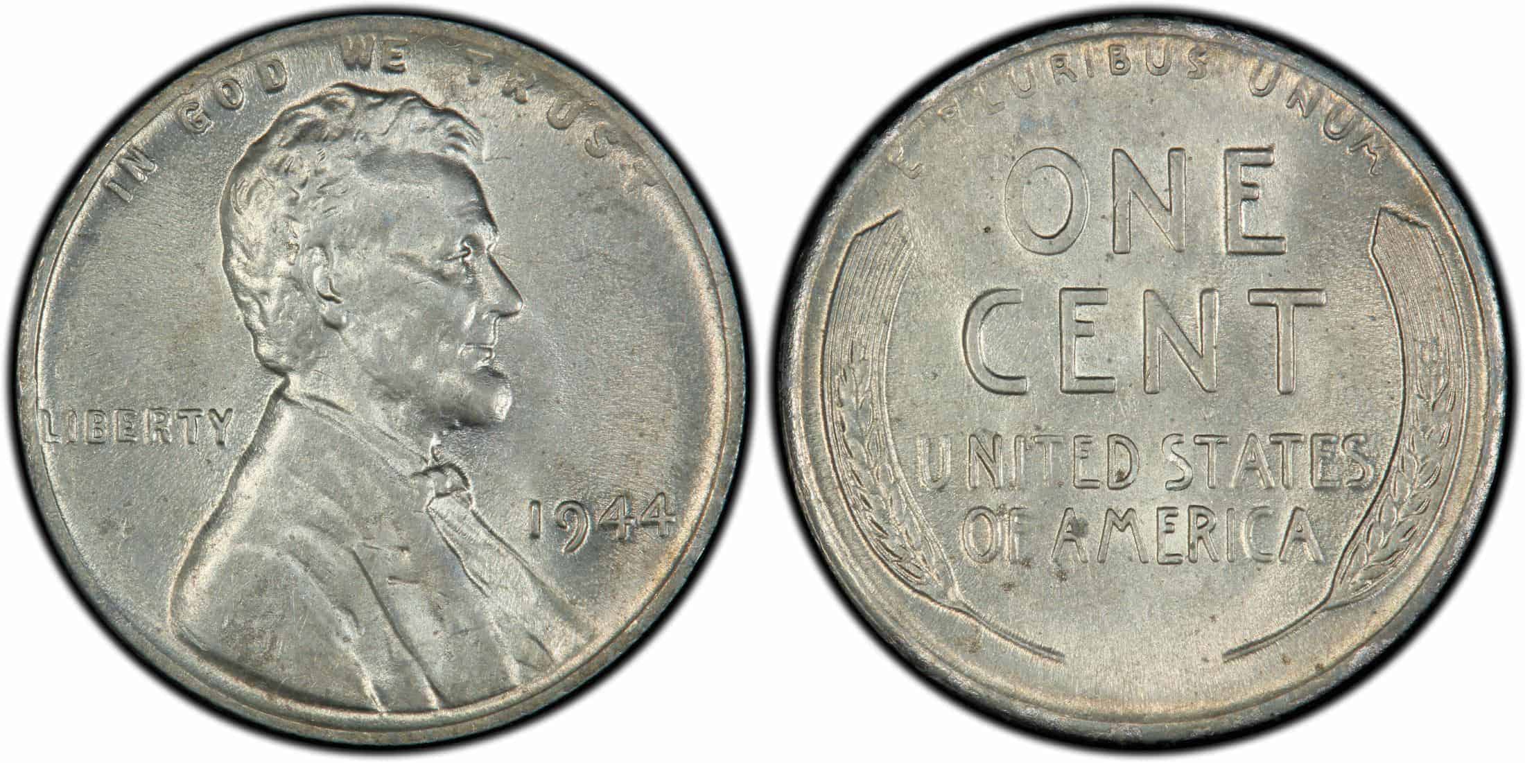 1944 No Mint Mark Steel Penny Value
