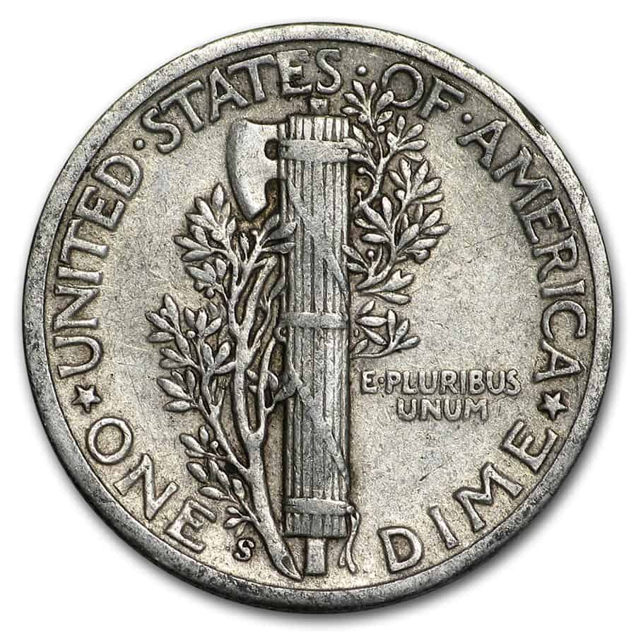 1944 S Dime Value