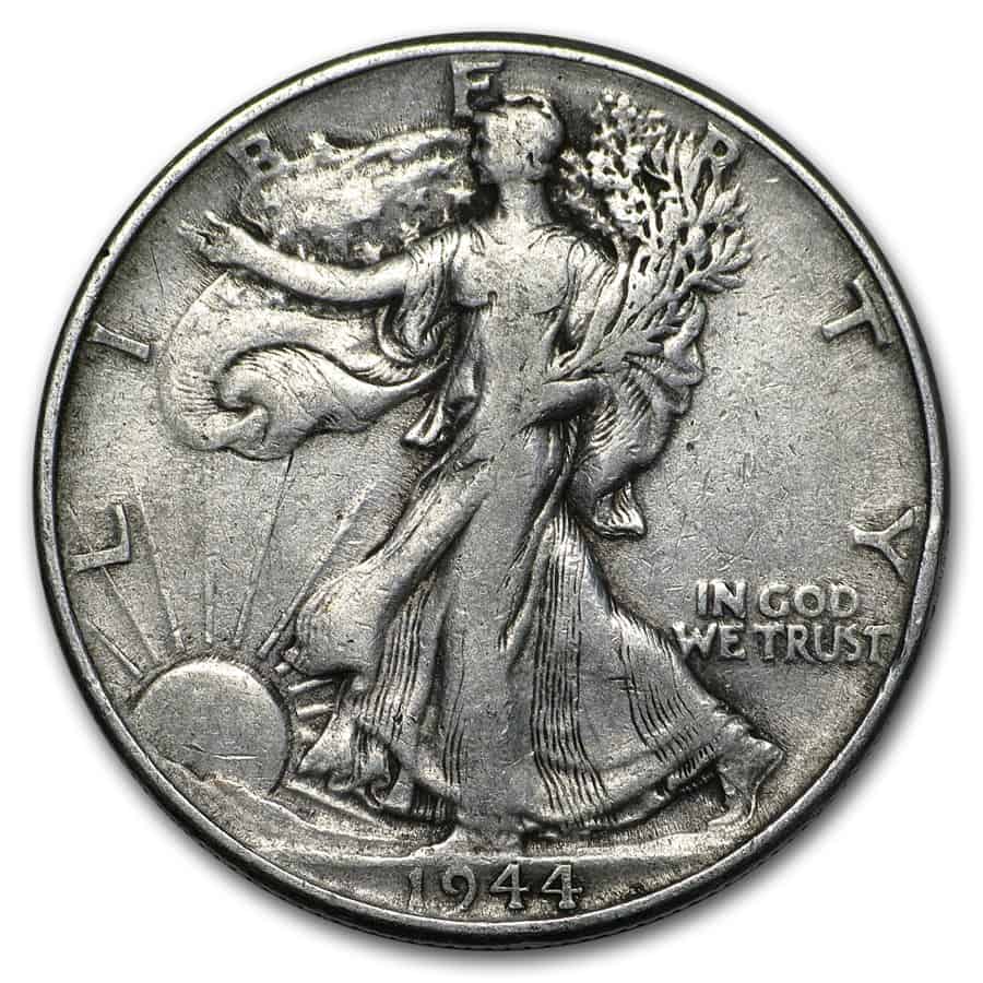 1944 half dollar Obverse