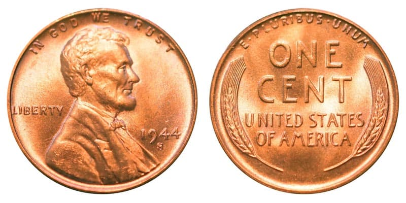 1944 wheat penny value