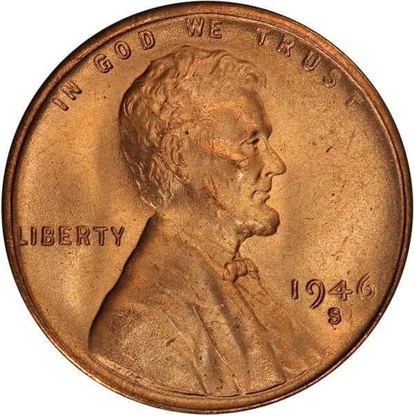 1946 S/D Wheat Penny Value