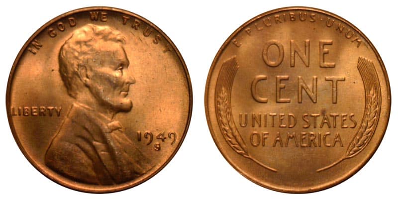 1949 "S" Mint Mark Penny Value