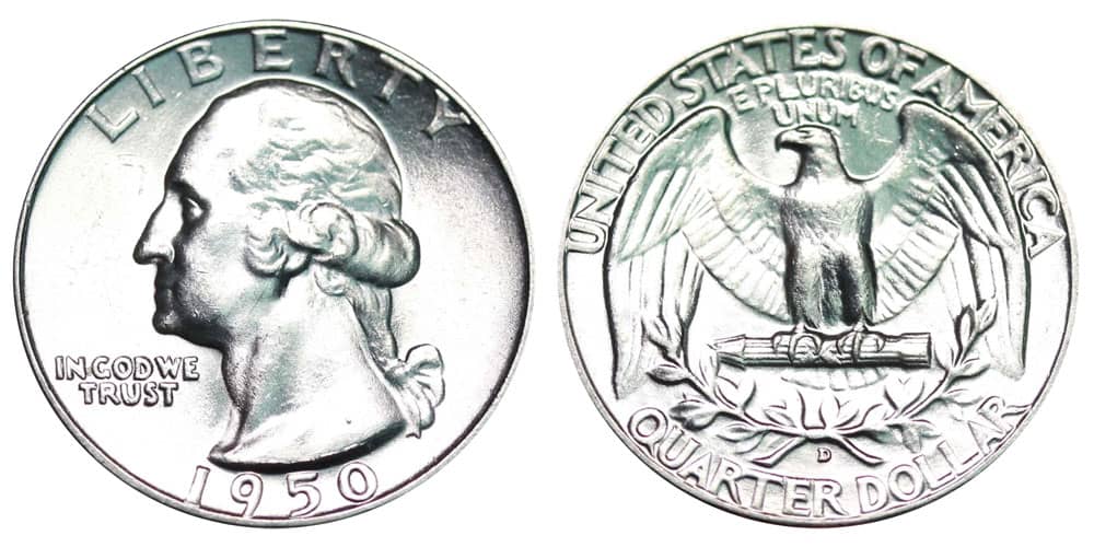 1950 “D” Quarter Value
