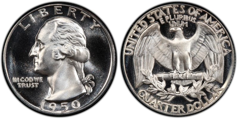 1950 Proof Quarter Value