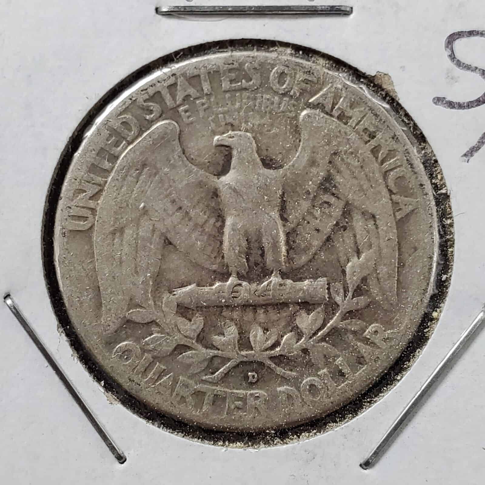 1950 “S” and “D” Quarter Overlap Error
