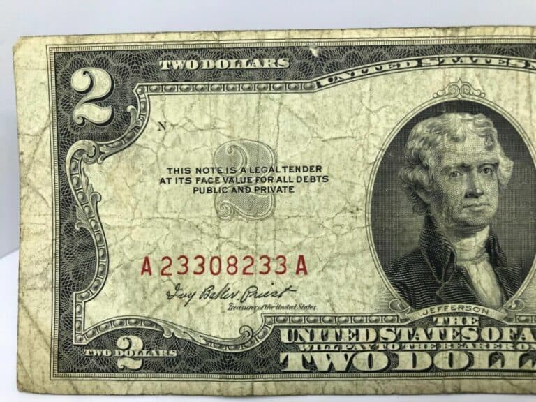 1953 $2 Dollar Bill Value
