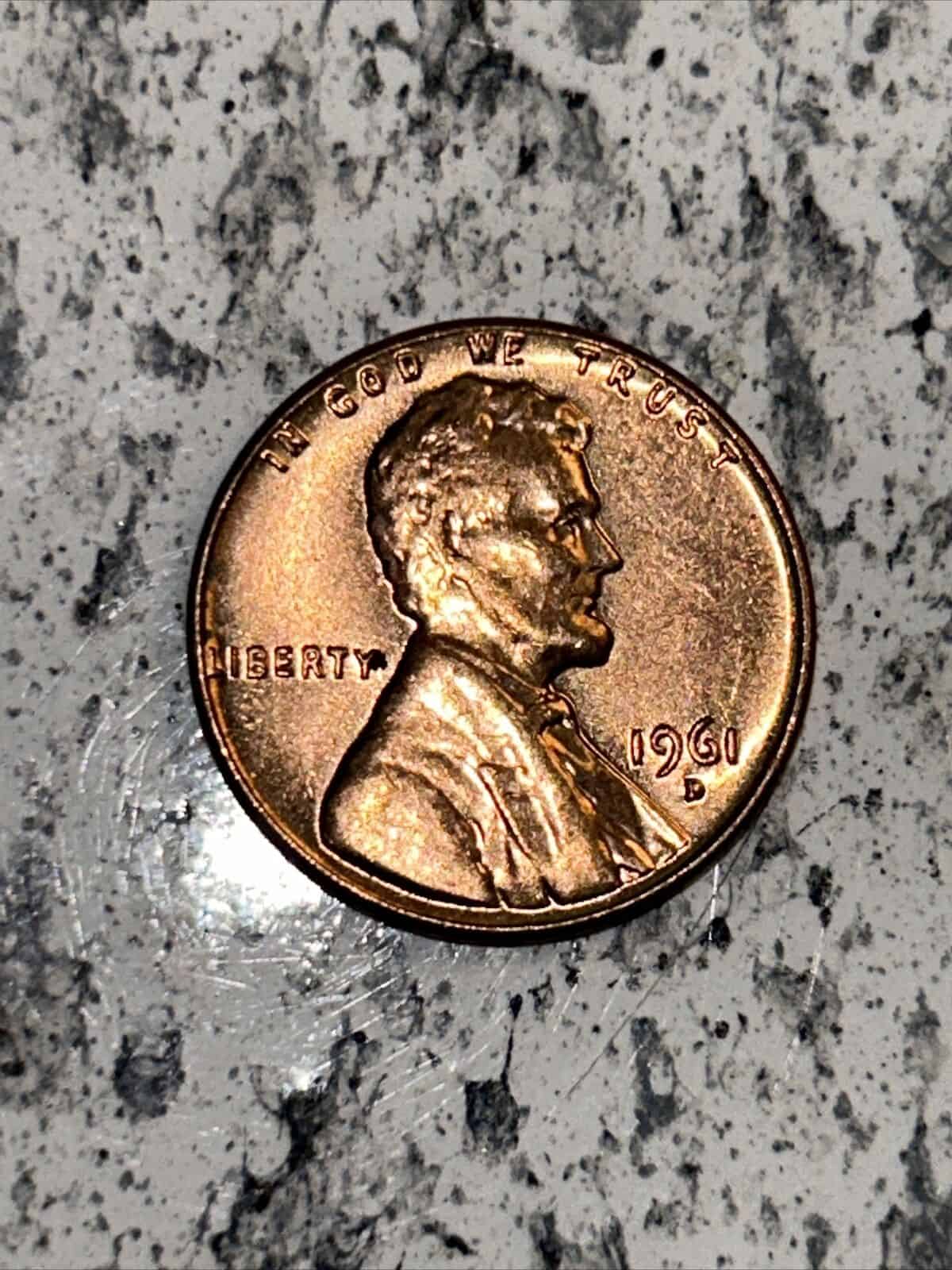 1961 Lincoln Penny Double Die Error