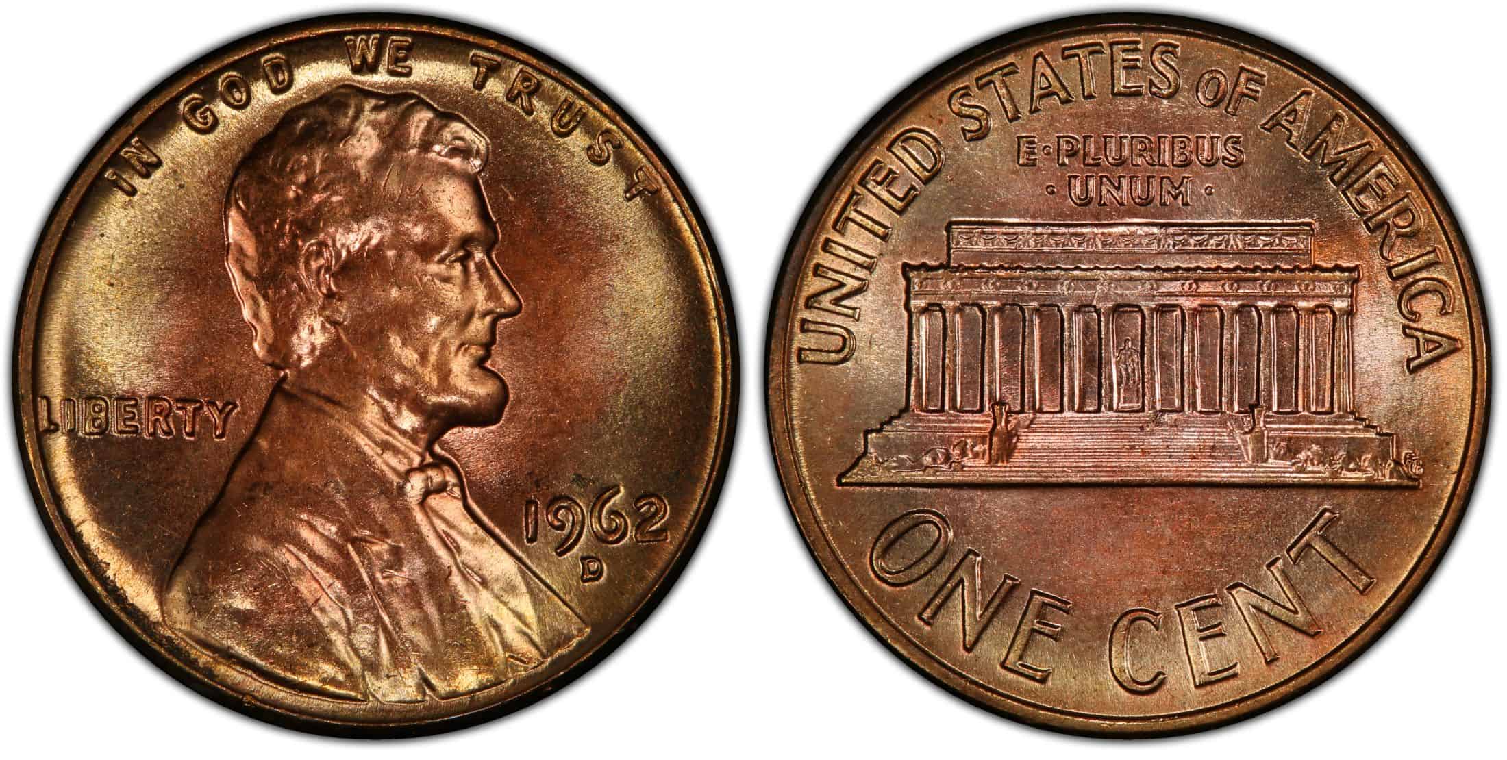 1962 D Mint Penny Value