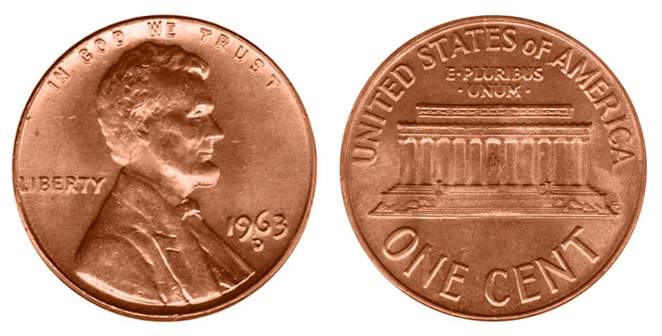 1963 D Penny Value