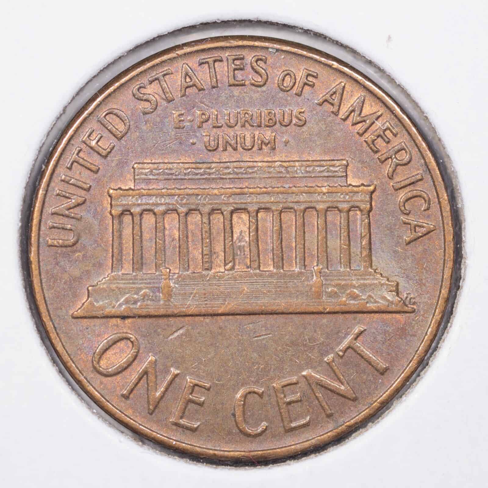 1964 Penny Doubled Die Reverse Error