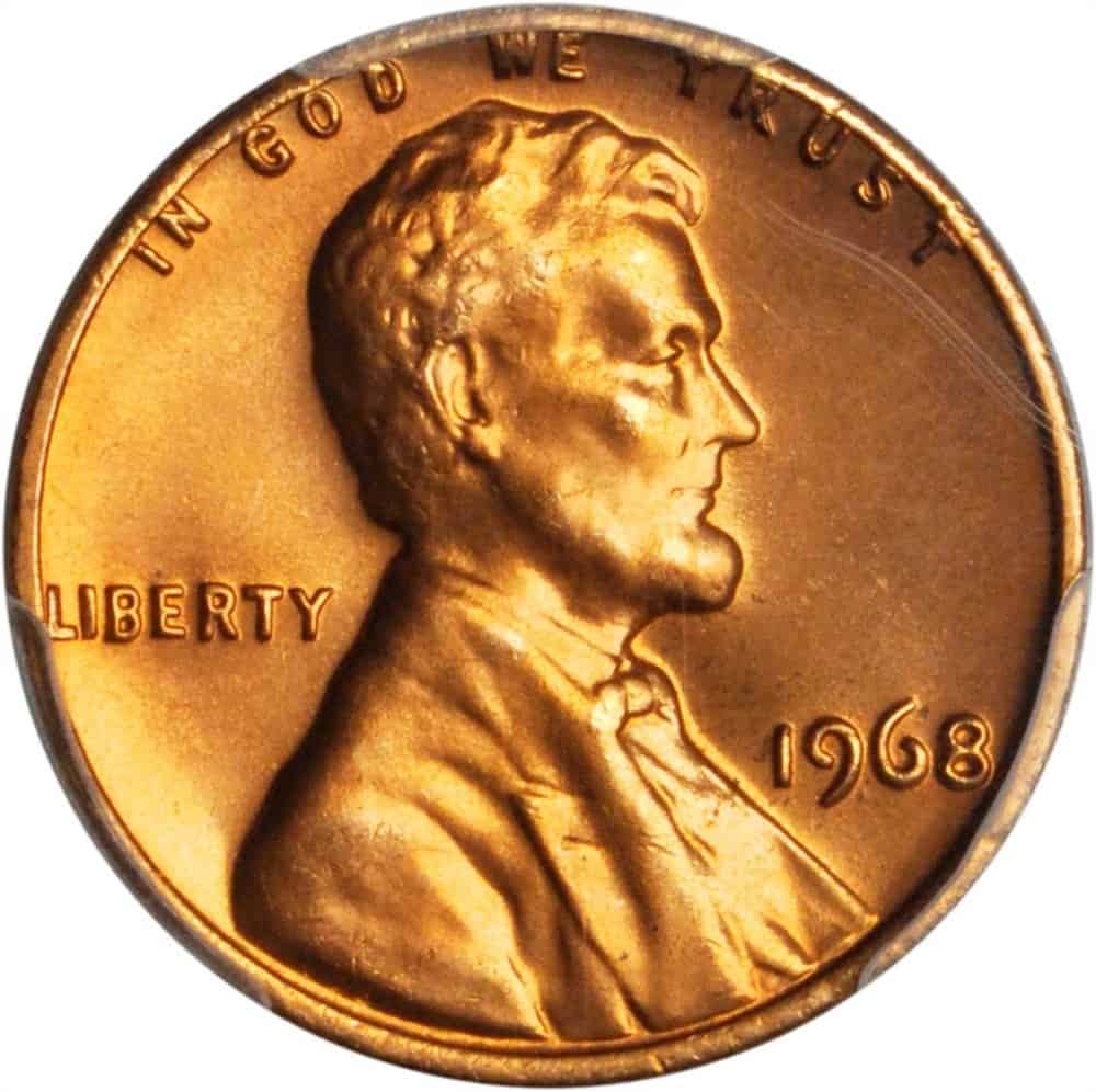 1968 penny value