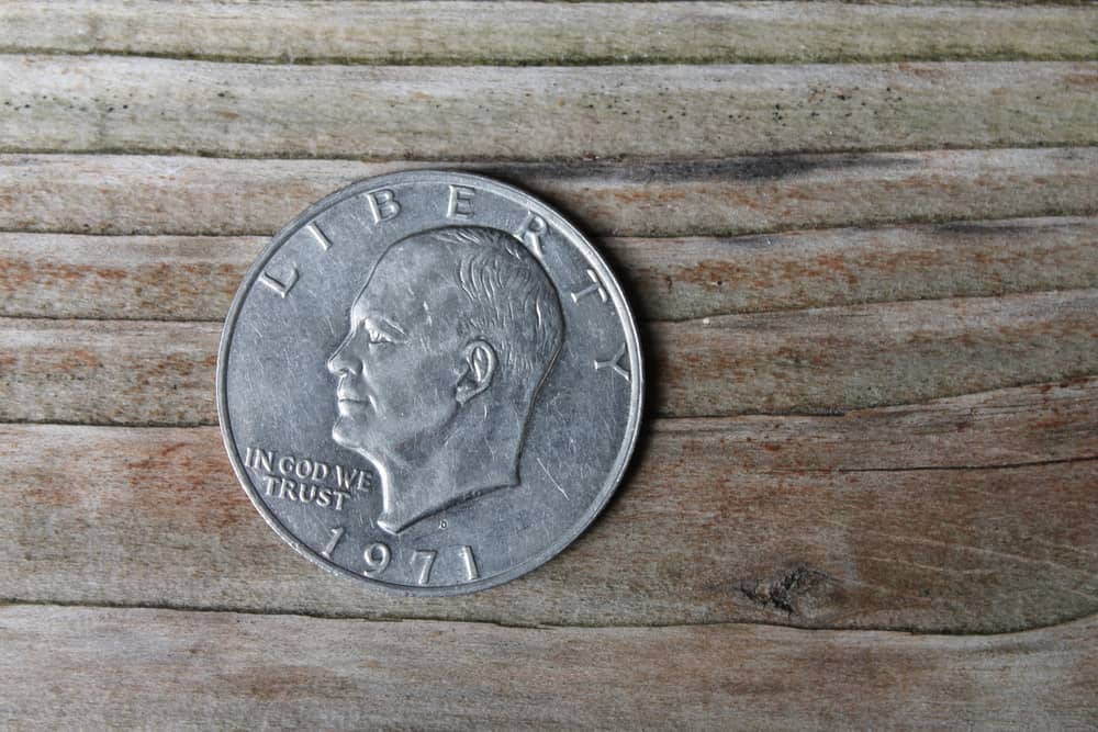 1971 eisenhower silver dollar value