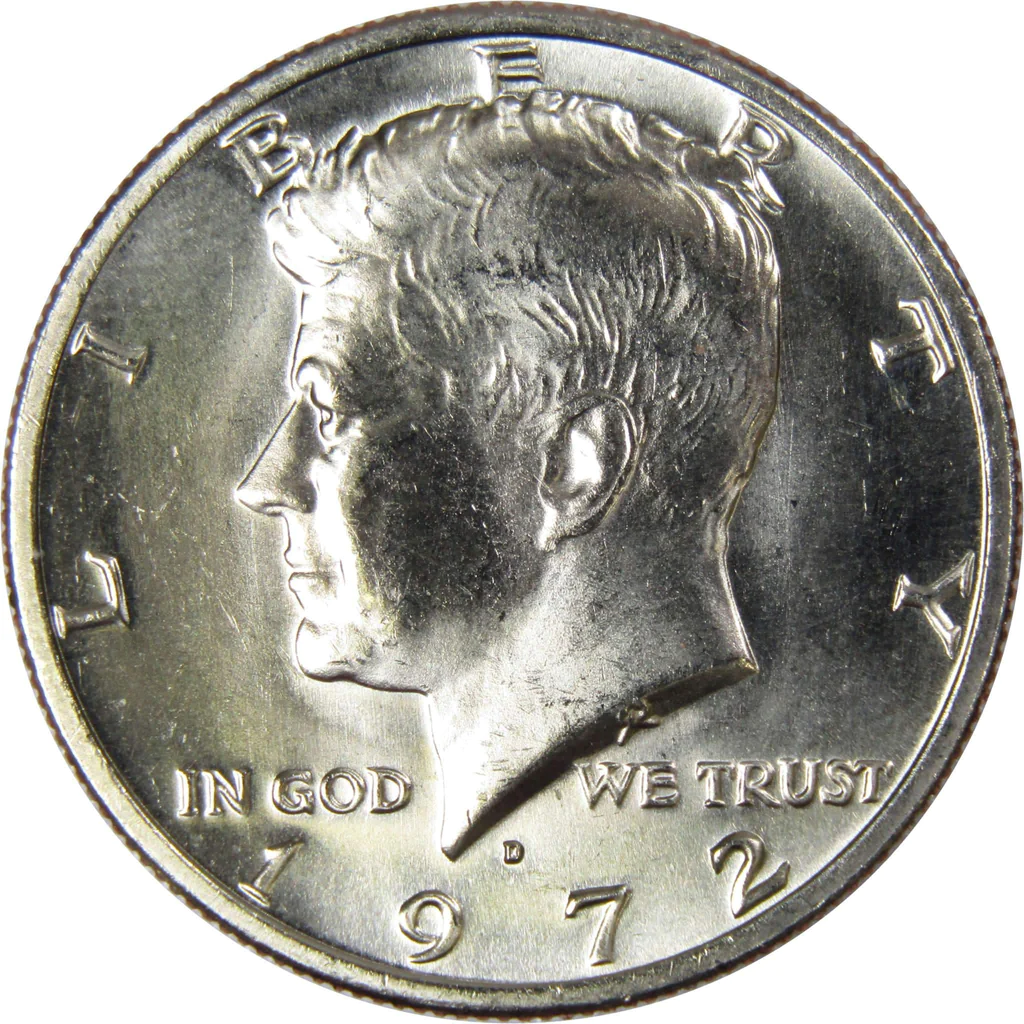 1972 D Half Dollar Value